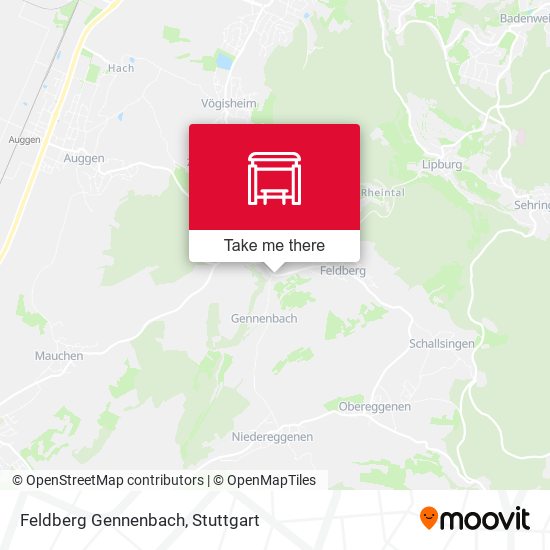 Feldberg Gennenbach map