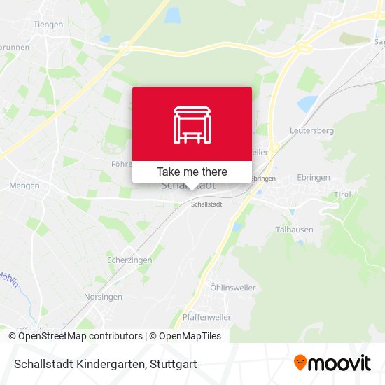 Schallstadt Kindergarten map