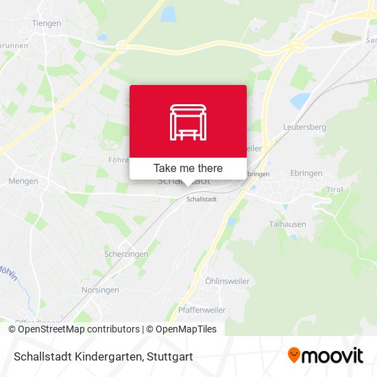 Schallstadt Kindergarten map