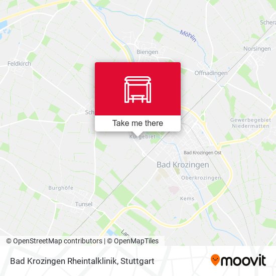Bad Krozingen Rheintalklinik map