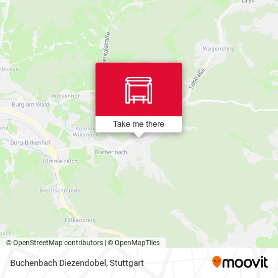 Карта Buchenbach Diezendobel