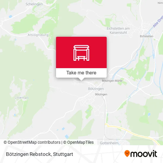 Карта Bötzingen Rebstock