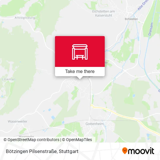 Карта Bötzingen Pilsenstraße