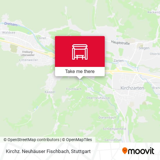 Kirchz. Neuhäuser Fischbach map