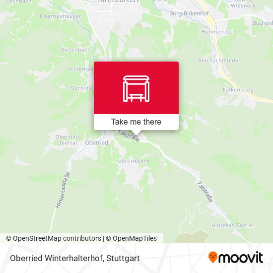 Oberried Winterhalterhof map