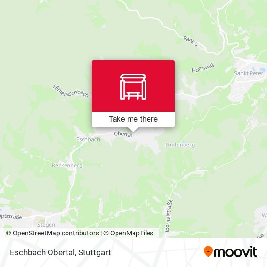 Карта Eschbach Obertal