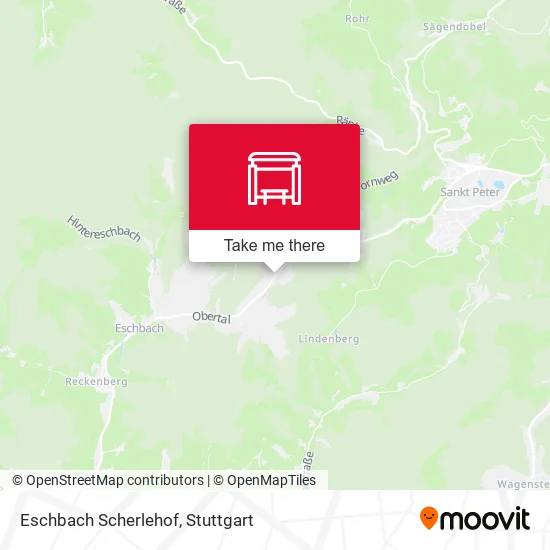Карта Eschbach Scherlehof
