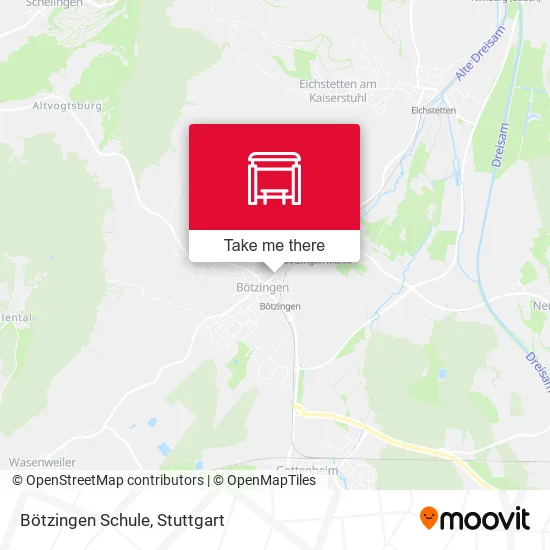 Карта Bötzingen Schule