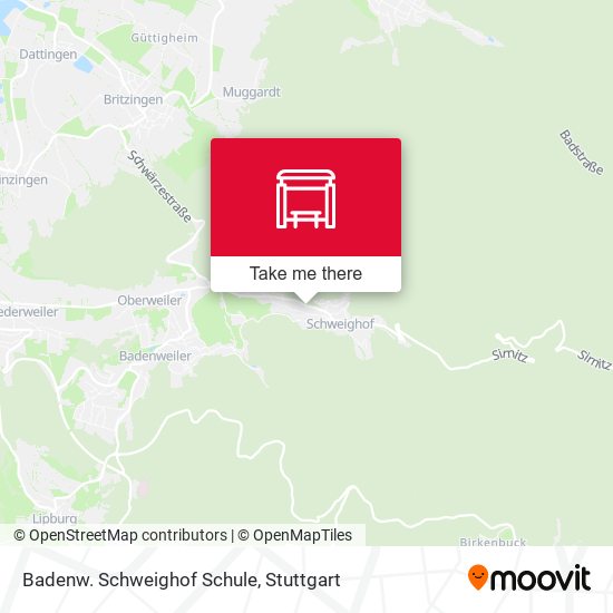 Badenw. Schweighof Schule map