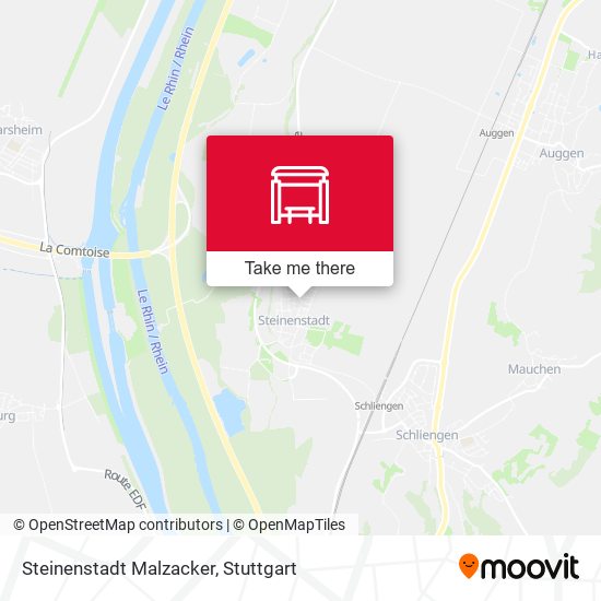 Steinenstadt Malzacker map
