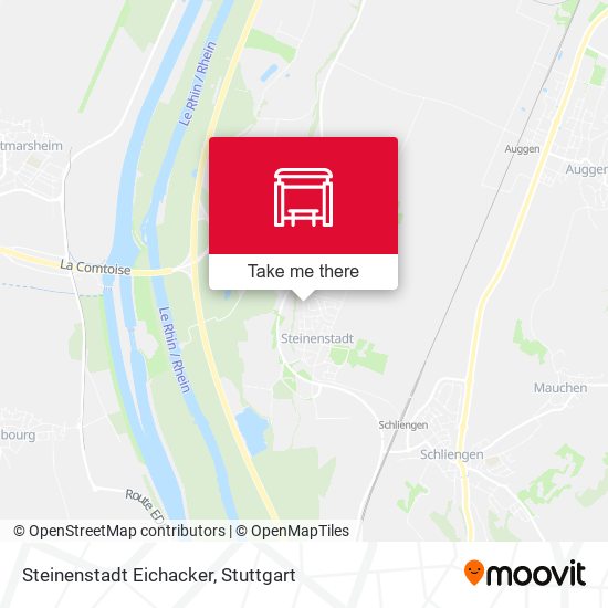 Steinenstadt Eichacker map