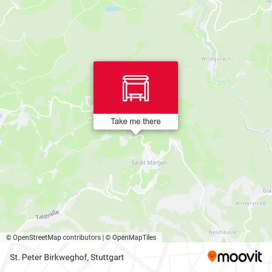 St. Peter Birkweghof map