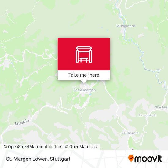 St. Märgen Löwen map
