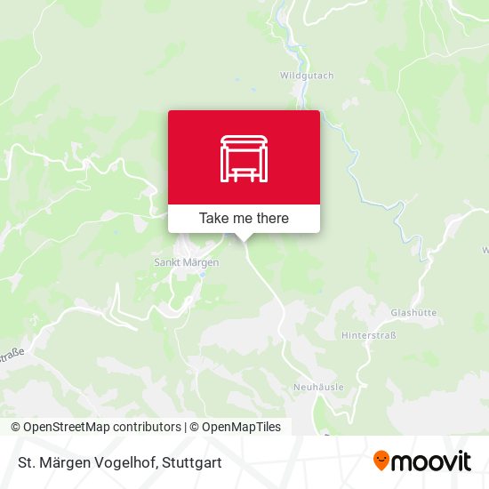 St. Märgen Vogelhof map