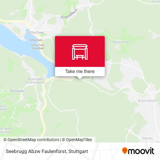Seebrugg Abzw Faulenfürst map