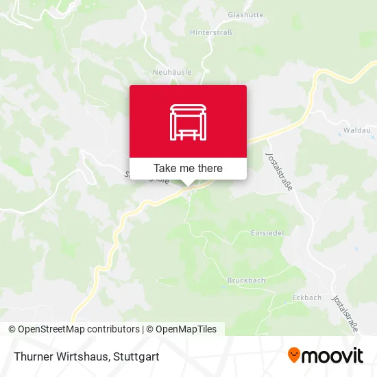 Карта Thurner Wirtshaus