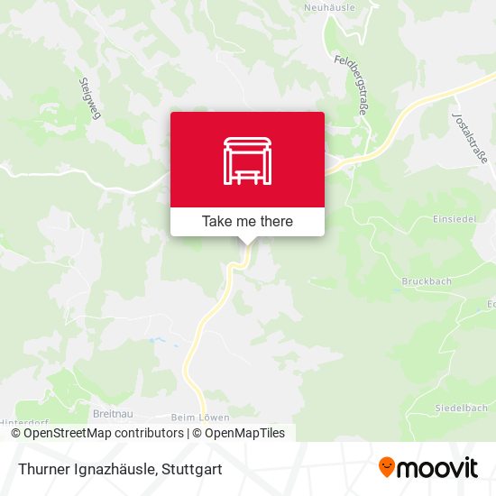 Thurner Ignazhäusle map