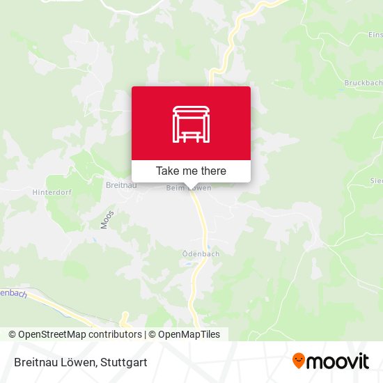 Карта Breitnau Löwen