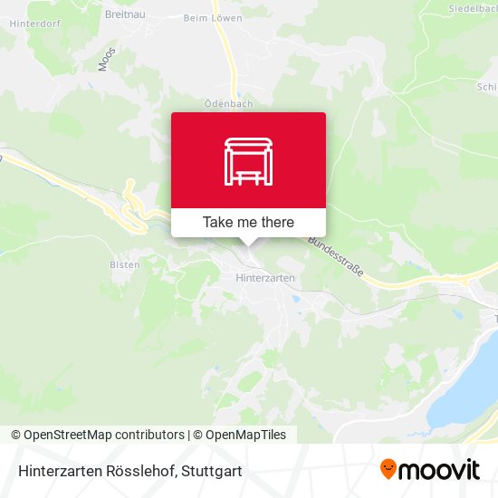 Карта Hinterzarten Rösslehof