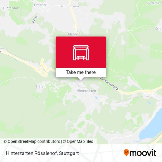 Карта Hinterzarten Rösslehof