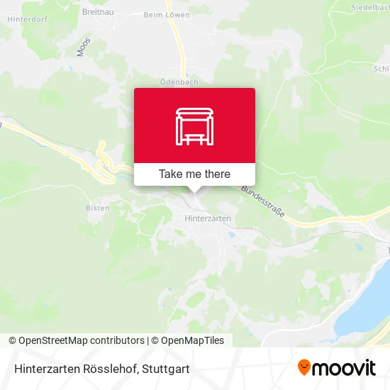 Карта Hinterzarten Rösslehof