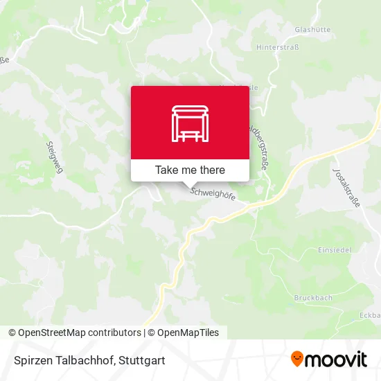 Карта Spirzen Talbachhof
