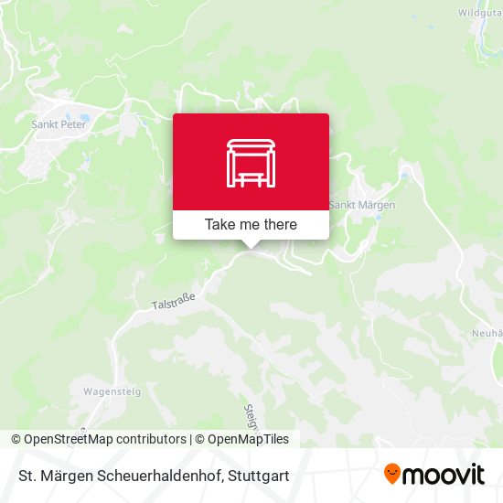 St. Märgen Scheuerhaldenhof map