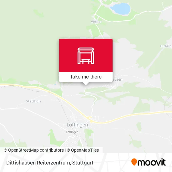 Карта Dittishausen Reiterzentrum