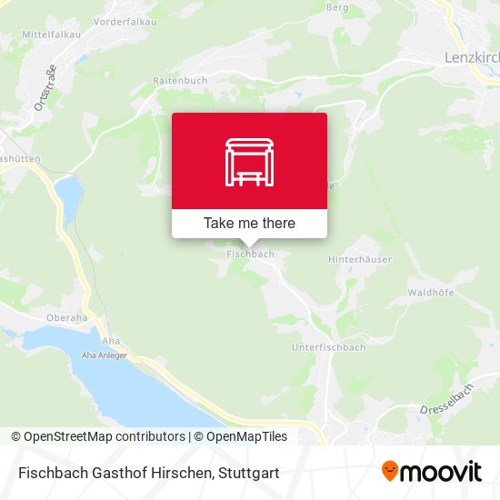 Fischbach Gasthof Hirschen map