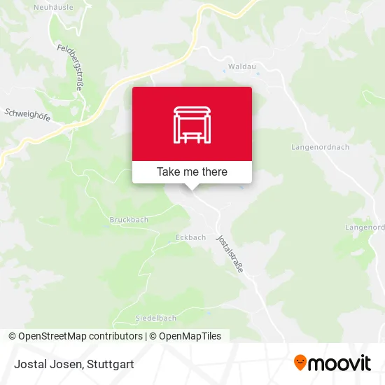 Карта Jostal Josen