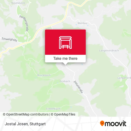 Карта Jostal Josen
