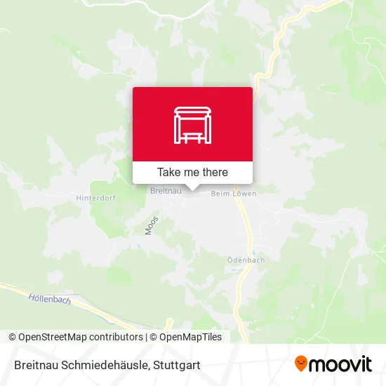 Карта Breitnau Schmiedehäusle