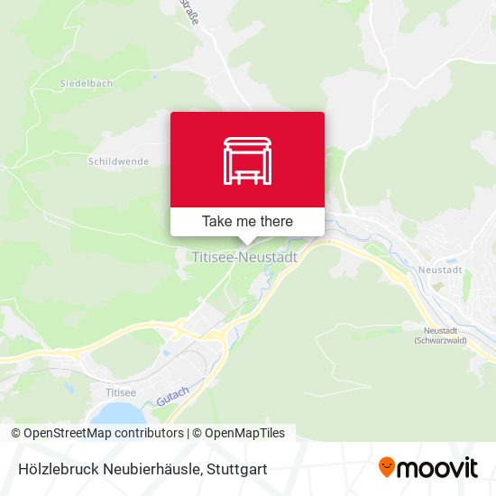 Hölzlebruck Neubierhäusle map