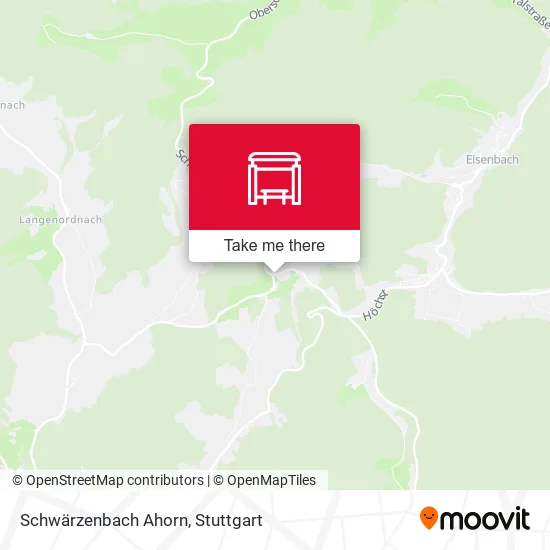 Карта Schwärzenbach Ahorn