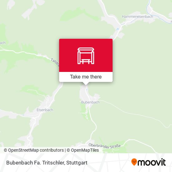 Bubenbach Fa. Tritschler map
