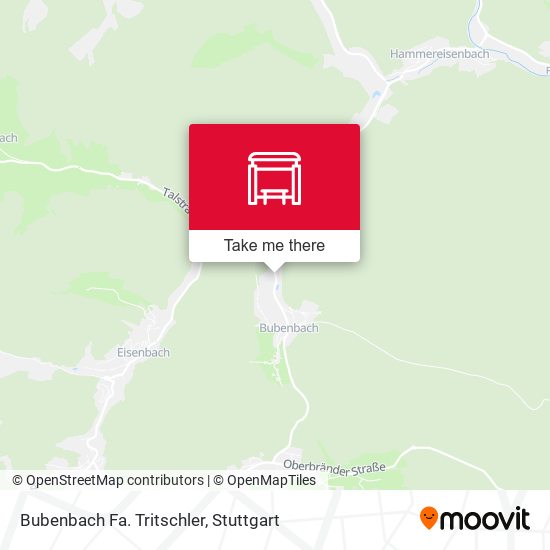 Bubenbach Fa. Tritschler map