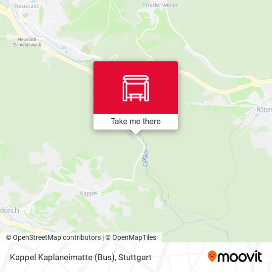 Карта Kappel Kaplaneimatte (Bus)