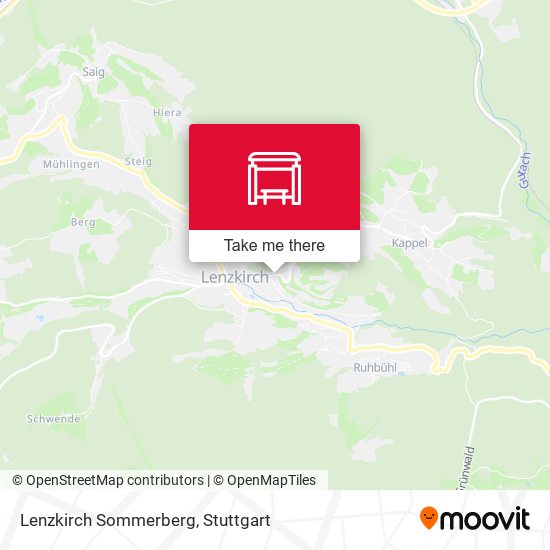 Lenzkirch Sommerberg map