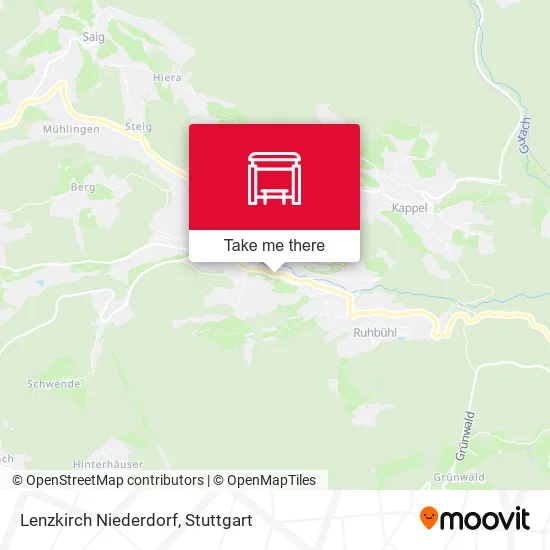 Карта Lenzkirch Niederdorf