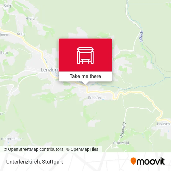 Unterlenzkirch map