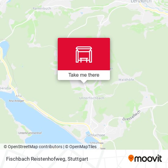 Fischbach Reistenhofweg map