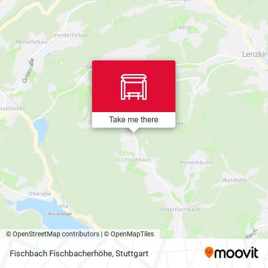 Fischbach Fischbacherhöhe map