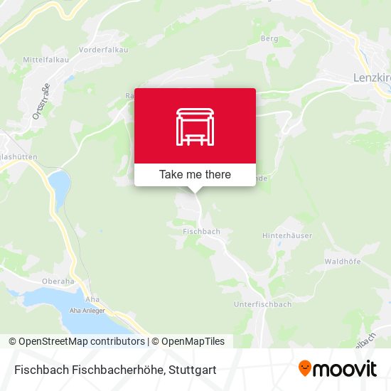 Fischbach Fischbacherhöhe map