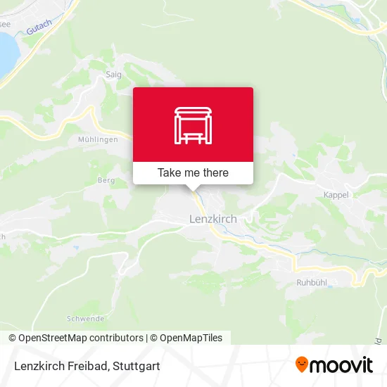 Карта Lenzkirch Freibad