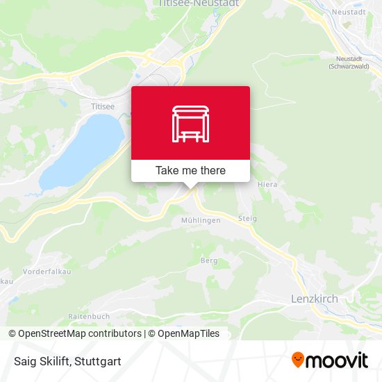 Карта Saig Skilift