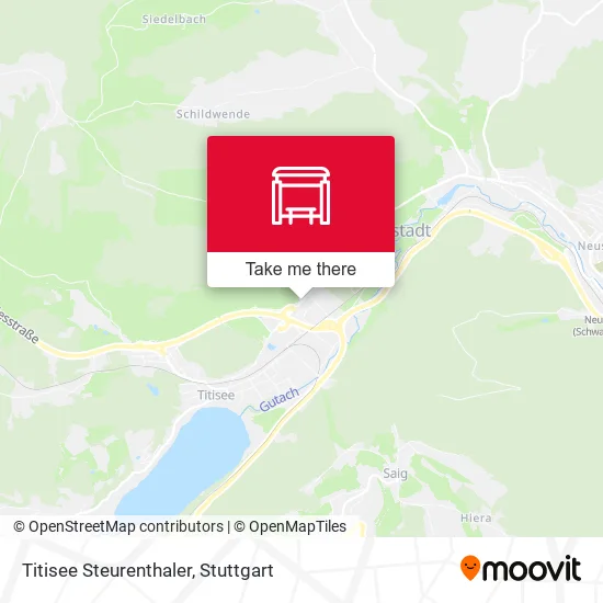 Карта Titisee Steurenthaler