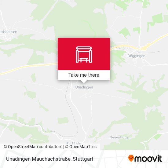 Unadingen Mauchachstraße map