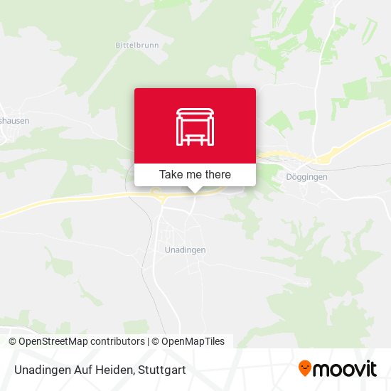 Unadingen Auf Heiden map