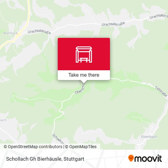 Schollach Gh Bierhäusle map