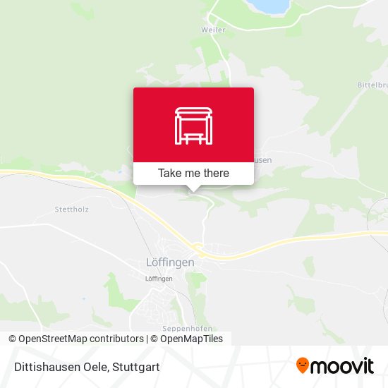 Dittishausen Oele map